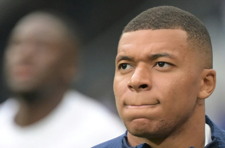 L'attaquant Kylian Mbappe au Stade de France à Saint-Denis, le 19 juin 2023