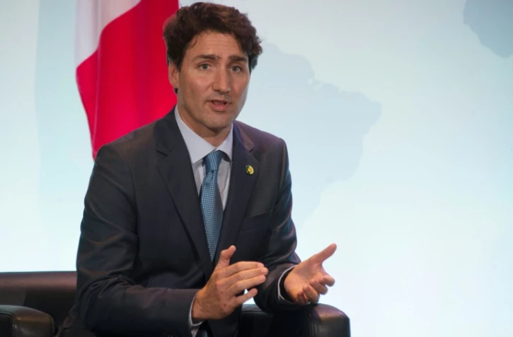 Le Premier ministre canadien Justin Trudeau, lors d'un sommet sur le nucléaire à Washington le 1er avril 2016