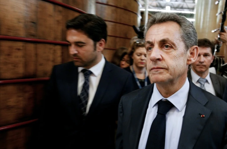 L'ancien président Nicolas Sarkozy à Reims, le 6 juin 2016