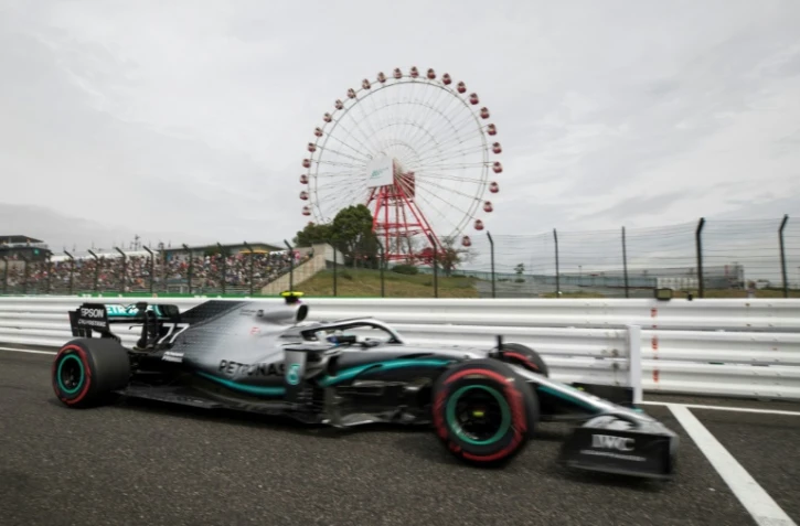 Le pilote finlandais Valtteri Bottas (Mercedes) au Grand Prix du Japon, le 11 octobre 2019 à Suzuka
