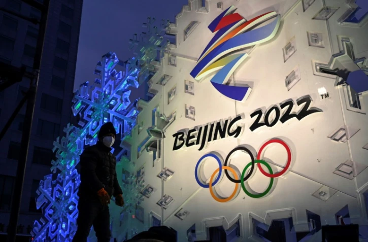 Le logo des JO-2022 Ã  PÃ©kin