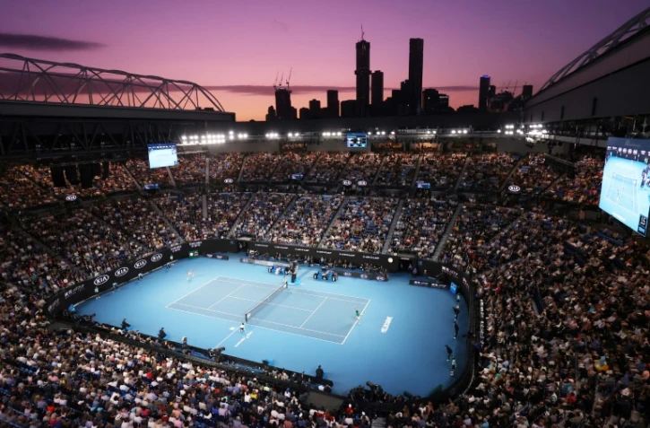 Match lors de l'Open d'Australie à Melbourne le 2 février 2020