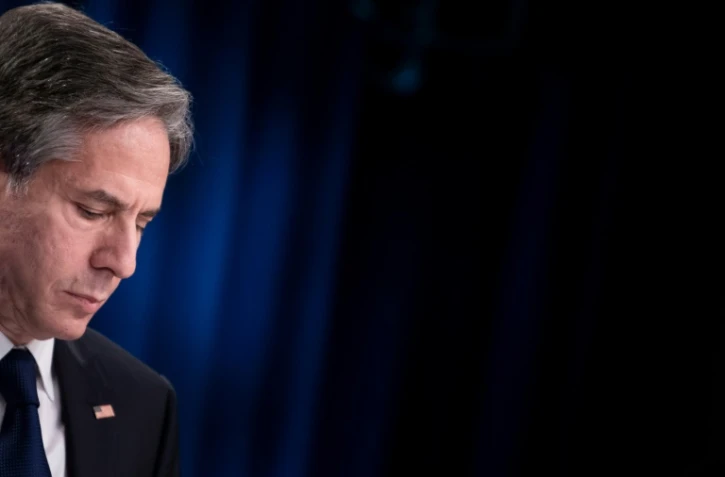 Le secrétaire d'Etat américain Antony Blinken, le 2 août 2021 à Washington