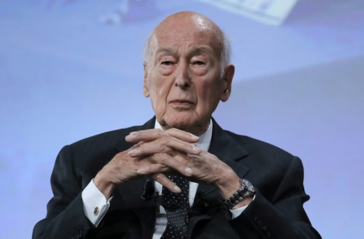 L'ancien président Valéry Giscard d'Estaing, le 20 juin 2019 à Paris