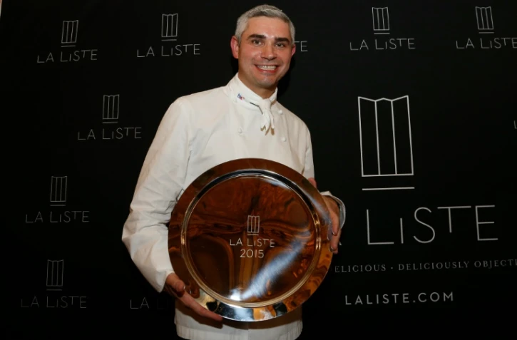 Benoit Violier, chef du Restaurant de l'Hôtel de Ville à Crissier (Suisse), le 17 décembre 2015 à Paris