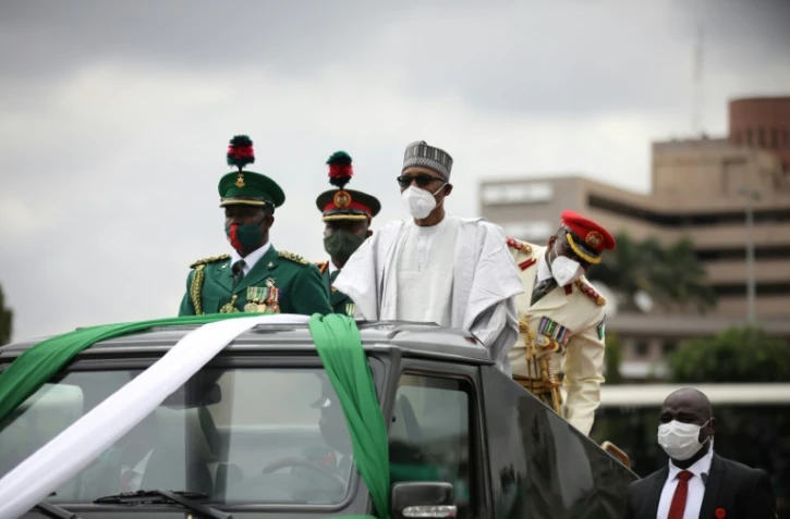 Le président nigérian Muhammadu Buhari, à Abuja, le 1er octobre 2020