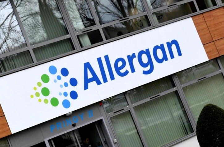 Le site d'Allergan Ă Pringy, dans l'est de la France
