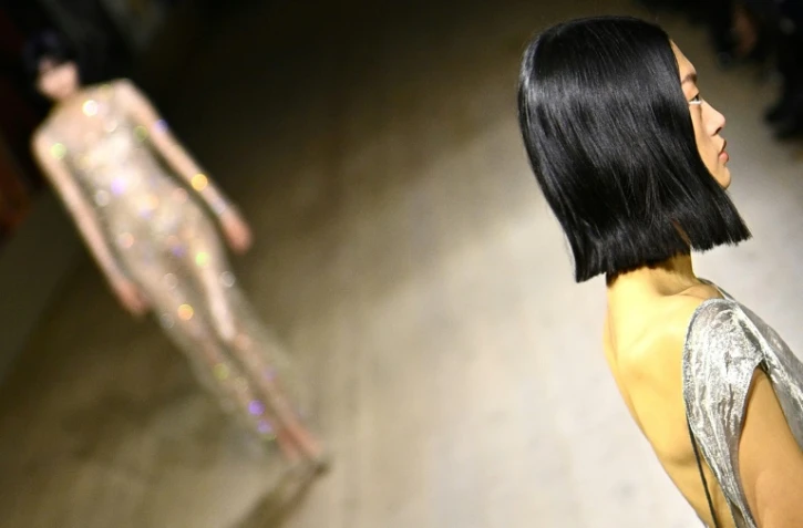 Défilé Dior haute couture à Paris, le 24 janvier 2022