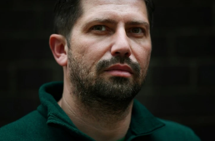 Le journaliste grec Will Vassilopoulos, collaborateur de l'AFP TV, le 6 décembre 2016 à Londres