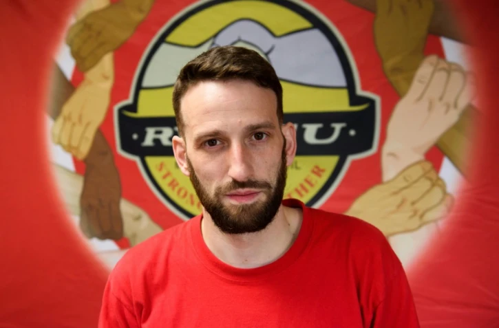 Joshua Brewer préside l'antenne locale du syndicat RWDSU, qui pourrait devenir le premier à représenter des ouvriers d'Amazon aux Etats-Unis