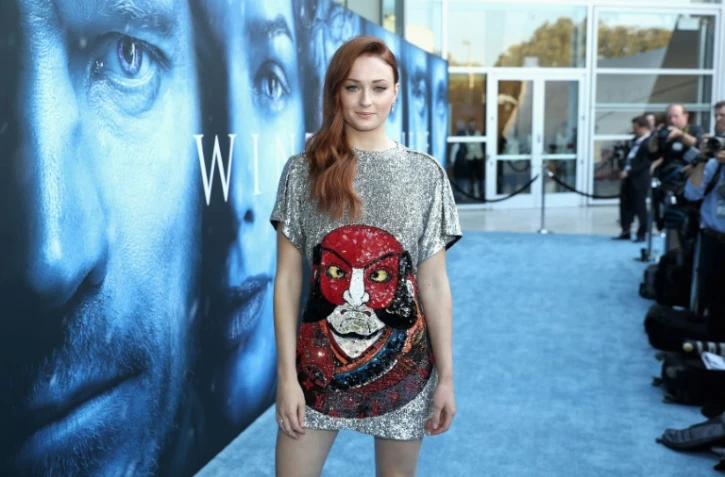 Sophie Turner à la première de la saison 7 de Game Of Thrones à Los Angeles le 12 juillet 2017