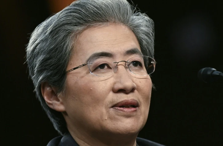 Lisa Su, qui dirige AMD, à Washington le 8 mai 2025
