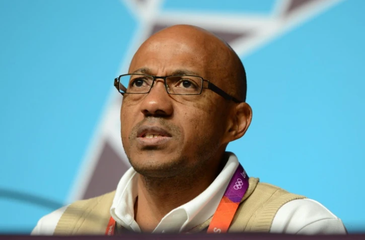 FFrankie Fredericks, le 29 juillet 2012 à Londres lors des jeux Olympiques