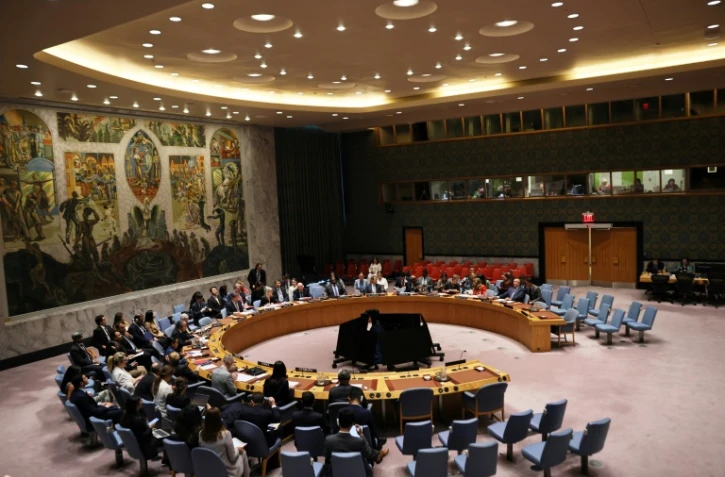 Le Conseil de sécurité de l'ONU, réuni le 18 septembre 2025 à New York, aux Etats-Unis