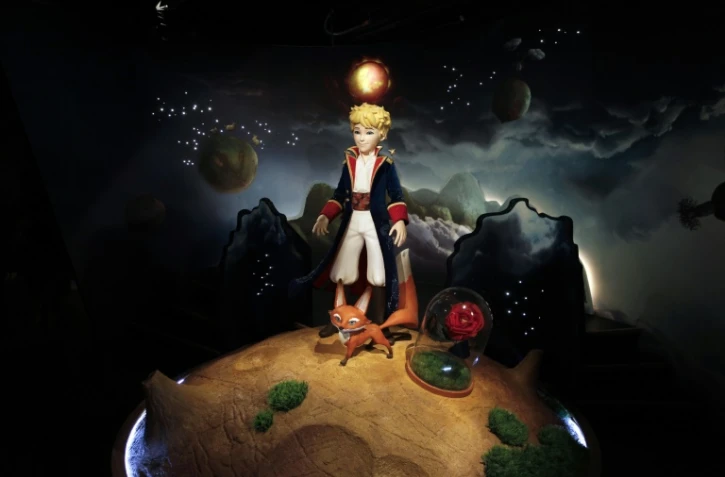 Une statuette, au Musée Grévin, du Petit Prince de Saint-Exupéry, le 14 décembre 2011 à Paris