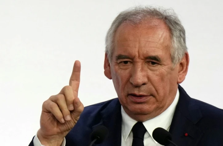 Francois Bayrou lors d'une conférence de presse à Paris, le 25 août 2025