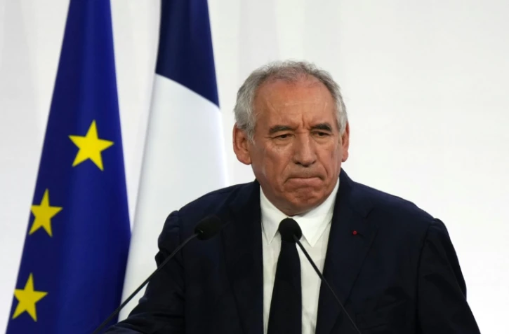 Le Premier ministre François Bayrou lors d'une conférence de presse à Paris le 25 août 2025