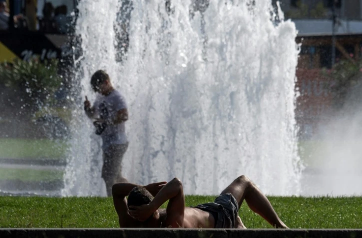 Vague de chaleur à Berlin, le 15 septembre 2020