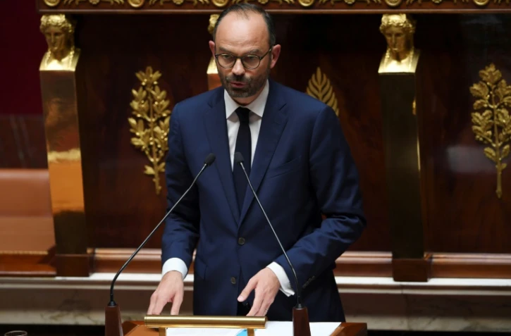 Le Premier ministre Edouard Philippe lors de son discours de politique générale, le 4 juillet 2017 à l'Assemblée nationale, à Paris