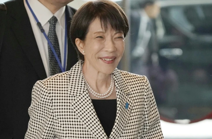 La Première ministre japonaise Sanae Takaichi à Tokyo, le 10 février 2026