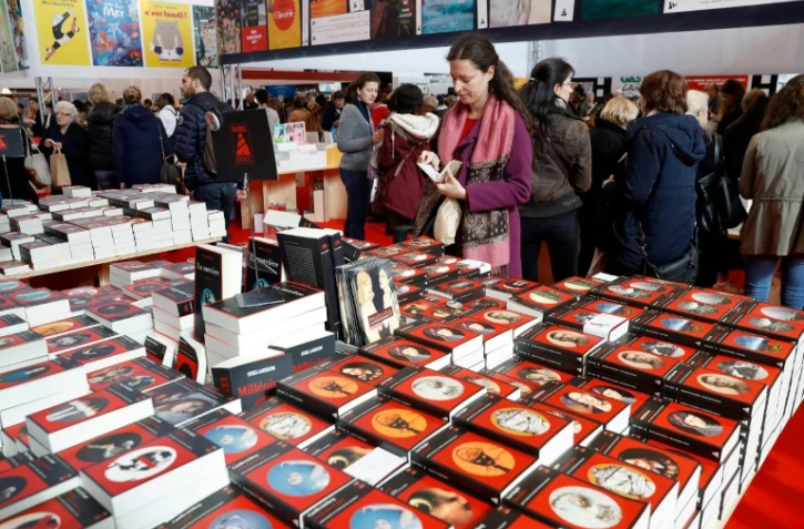 Le salon Livre Paris, le 16 mars 2018