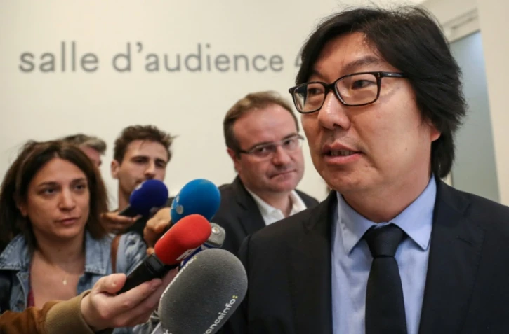 Jean-Vincent Placé le 11 juillet 2018 lors d'une audience au tribunal de Paris