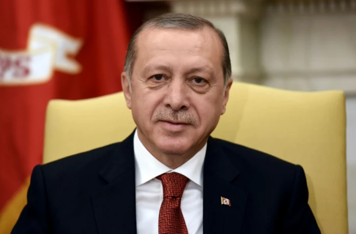 Le président turc Recep Tayyip Erdogan, le 16 mai 2017 à Washington