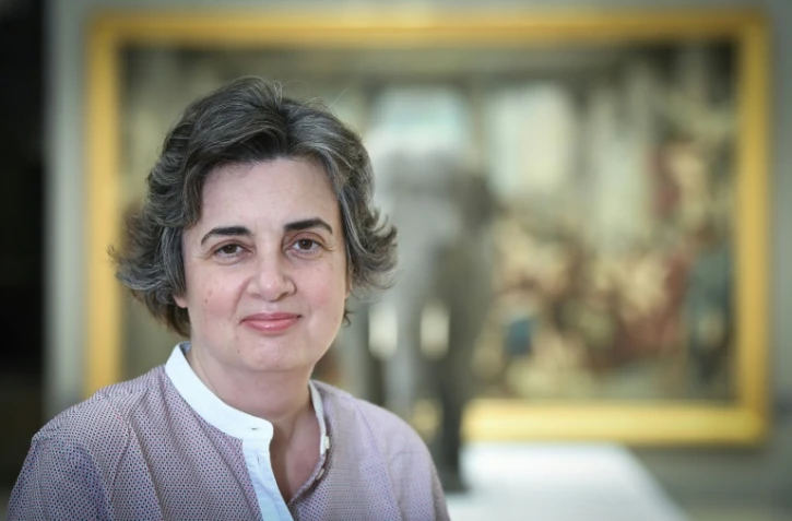 Laurence Des Cars photographiée le 24 mars 2021 au musée d'Orsay à Paris