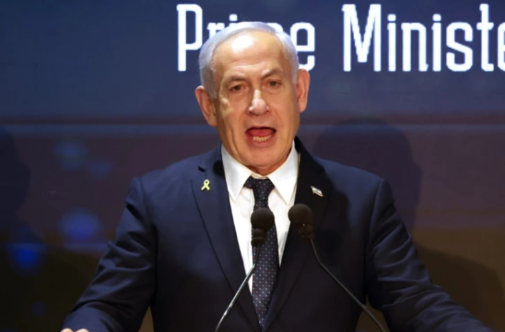 Le Premier ministre israélien, Benjamin Netanyahu, le 27 mars 2025 à Jérusalem