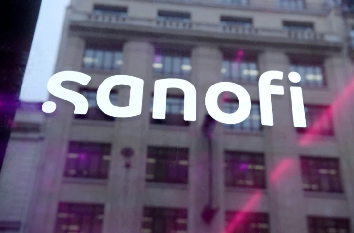 Le logo de Sanofi, le 4 février 2022 à Paris