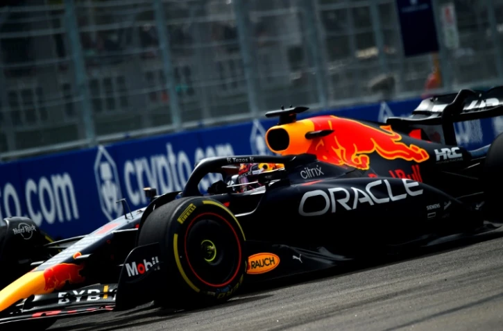 Le Néerlandais Max Verstappen (Red Bull) vainqueur du GP de Miami, le 8 mai 2022  