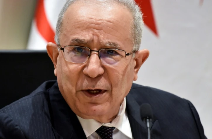 Le ministre algérien des Affaires étrangères, Ramtane Lamamra, à Alger le 24 août 2021