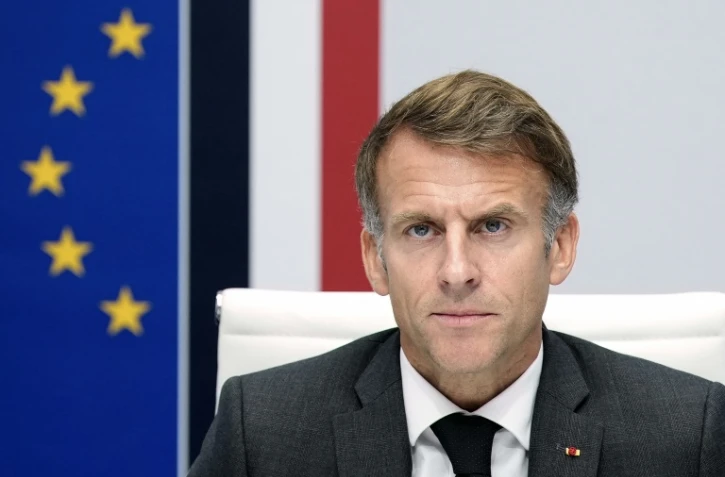 Emmanuel Macron lors d'un conseil de sécurité à Paris, le 22 octobre 2026