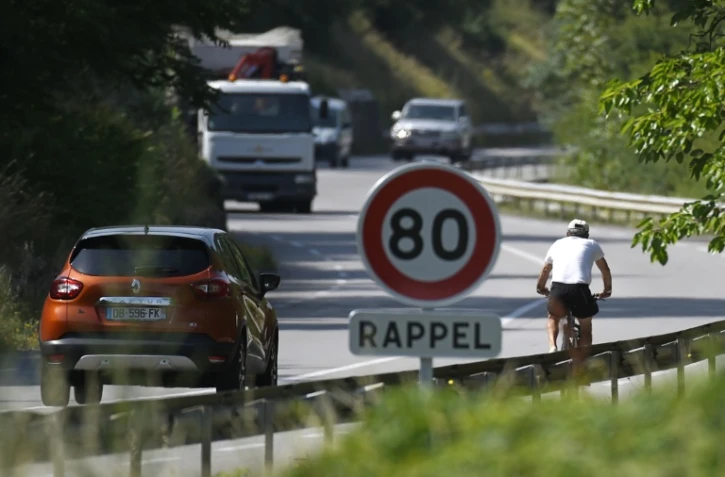 Circulation le 2 juillet 2015 sur la N7 entre Gervans and Tain-l'Hermitage près de Valence