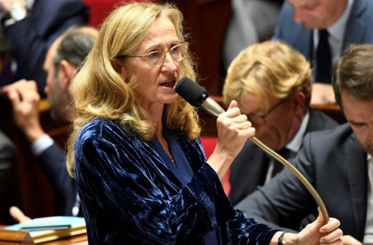 La garde des Sceaux Nicole Belloubet à l'Assemblée nationale, le 24 octobre 2018