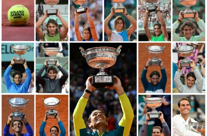 Rafael Nadal a remporté le 5 juin 2022 son 14e titre à Roland-Garros, son 22e dans un tournoi du Grand Chelem. Une double performance sans égal dans le tennis masculin