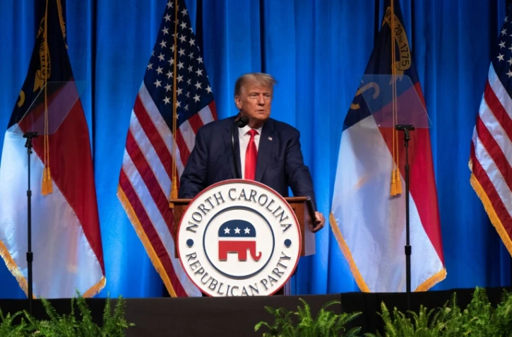 Donald Trump à Greensboro, en Caroline du Nord, le 10 juin 2023