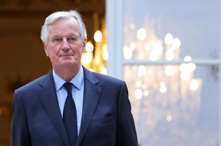 Le Premier ministre Michel Barnier à Matignon, le 27 septembre 2024