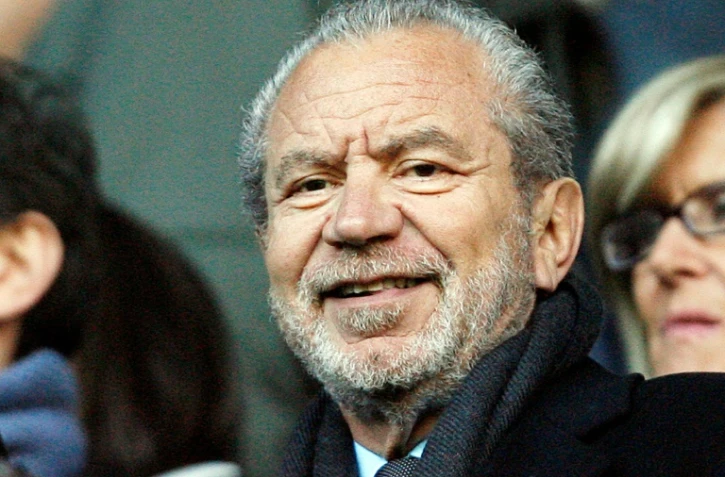 Alan Sugar, le 23 novembre 2018 lors d'un match entre Tottenham et Blackburn à White Hart Lane