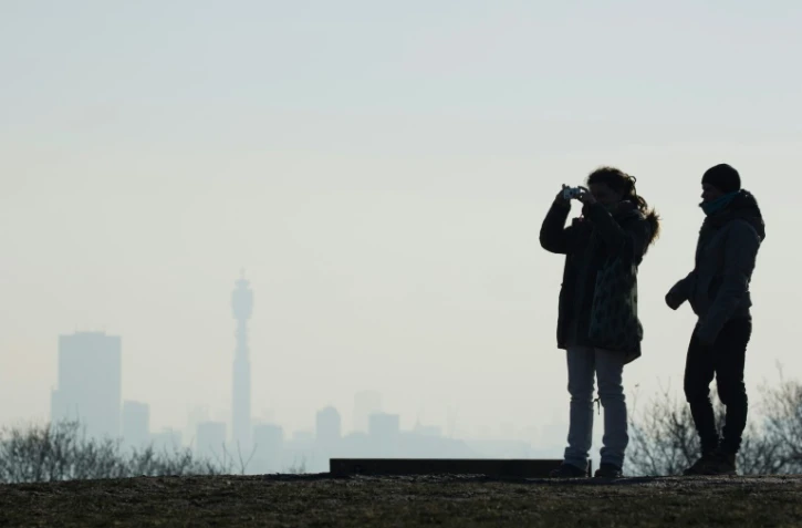 Pollution de l'air à Londres, le 24 janvier 2017