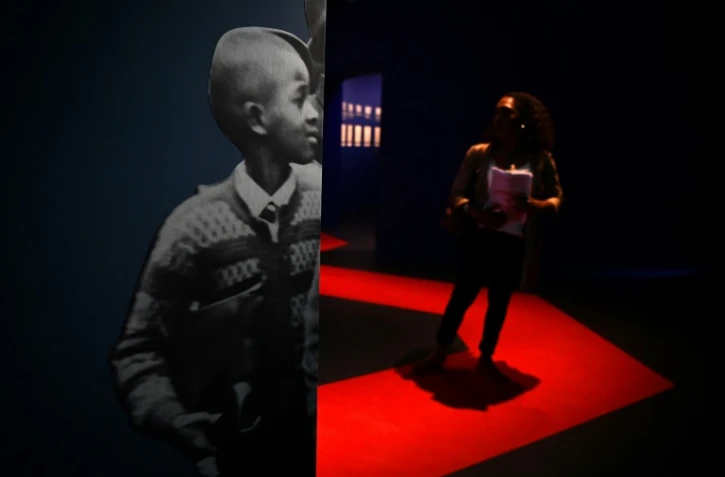 L'exposition "Nous et les autres, des préjugés au racisme", au Musée de l'Homme, le 30 mars 2017 à Paris