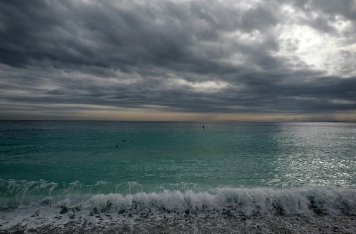 Ciel chargé à Nice le 21 octobre 2019