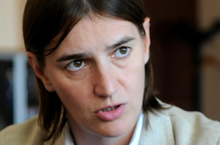 La Serbe Ana Brnabic, le 25 août 2016 à Belgrade