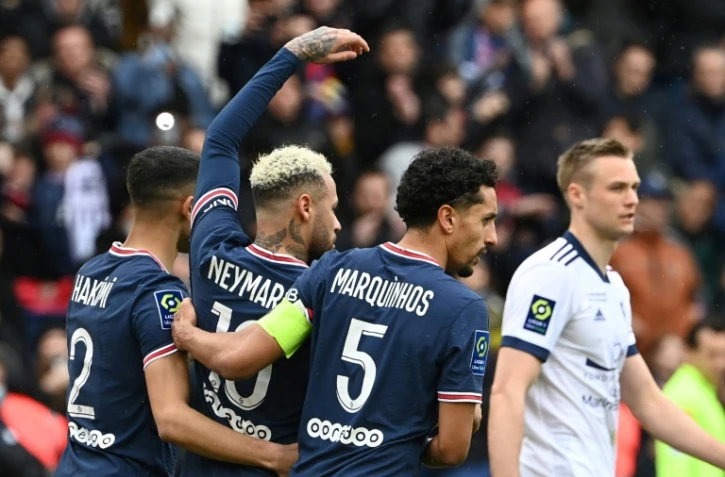 Succès facile des Parisiens contre Bordeaux sous les sifflets du public du Parc des Princes, le 13 mars 2022