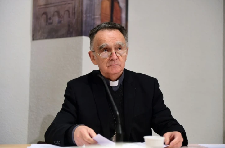 Georges Pontier le 4 novembre 2014 à Lourdes