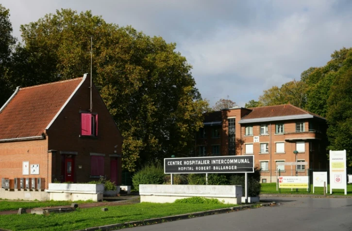 L'entrée de l'hôpital Robert Ballanger,  le 22 octobre 2024 à Aulnay-sous-Bois, en Seine-Saint-Denis, où Santiago, un nourrisson de 17 jours, a été enlevé par ses parents