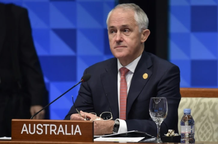 Le Premier ministre australien Malcolm Turnbull au sommet de l'APEC à Manille, aux Philippines, le 19 novembre 2015