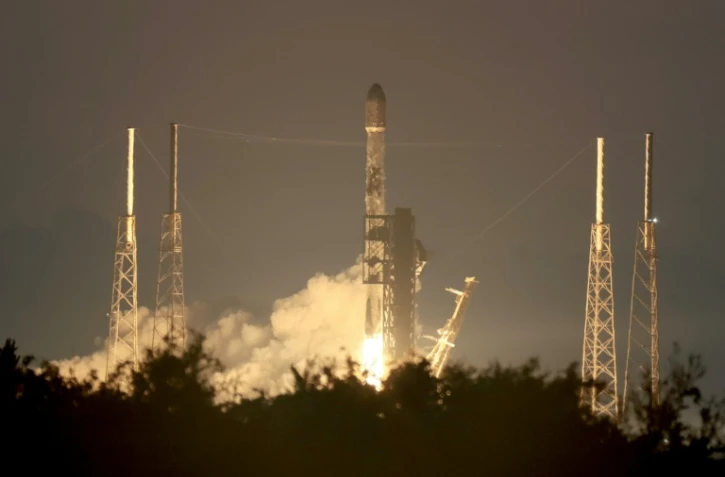 Décollage d'une fusée Falcon 9 de SpaceX lundi en Floride