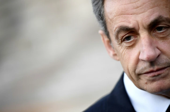 Photo du 14 mai 2017 de Nicolas Sarkozy, à Paris