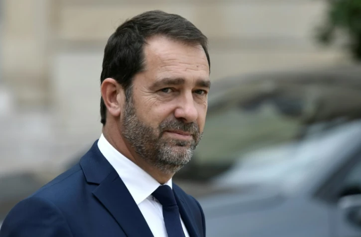 Christophe Castaner à l'Elysée le 22 septembre 2017